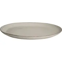 Broste Copenhagen Nordic Sea schaal 35,5 x 26,5 cm aardewerk blauw