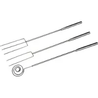 Barlife bakset pralinedip 22 cm RVS zilver 3 delig