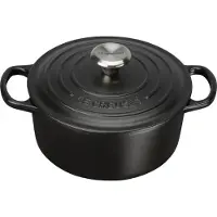 Le Creuset Ronde Stoof-/Braadpan 18 cm Zwart