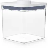 Oxo Good Grips Voorraadbus 'POP' 2.0 - groot vierkant - laag - 2,6 liter