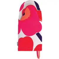 Marimekko Pieni Unikko ovenwant Rood-wit