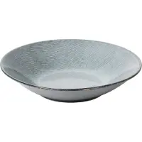Broste Copenhagen Nordic Sea diep bord ø 22,5 cm aardewerk blauw