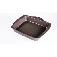 Pyrex Asimetria Ovenschaal Rechthoekig - Metaal - 4 liter - Bruin