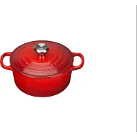 Le Creuset Gietijzeren Ronde Braadpan Kersenrood 18cm 1,8l