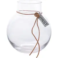 ERNST Glazen Vaas Doorzichtig 13 Cm - Vazen Leer Clear - 364450