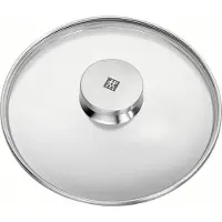 Zwilling Twin specials glazen deksel met stalen knop. Ø20 cm