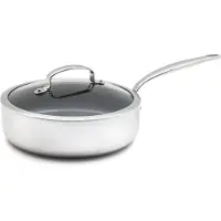 Greenpan Barcelona Infinity rechte sauteuse met deksel 24cm