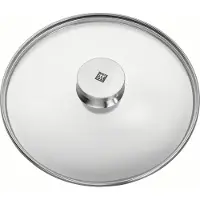 Zwilling Twin specials glazen deksel met stalen knop. Ø24 cm