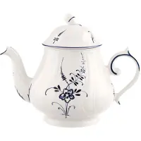 Villeroy & Boch Old Luxembourg Teapot 6 Pers - Theemakers & theepotten Porselein White - 1023410460