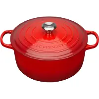 Le Creuset Gietijzeren Ronde Braadpan Kersenrood 34cm 12l