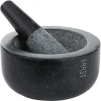 ERNST vijzel zwart graniet Groot Ø14 cm