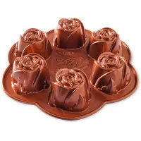Nordic Ware Rosebud bakvorm, 2-1/4 kopjes capaciteit, koper
