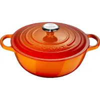 Le Creuset Signature Marmite Braadpan 32 cm Oranjerood
