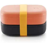 Lékué Lunchbox/Broodtrommel - To Go - 1 L - Coral Pink