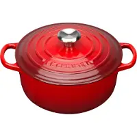 Le Creuset Signature Ronde Braadpan 20 cm Kersenrood