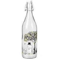 Muumi Moomin glazen fles 1 L Apples