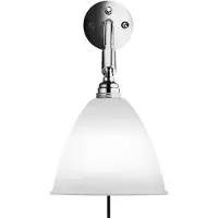 Gubi Bestlite BL7 wandlamp beenderporselein-chroom