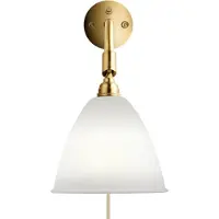 Gubi Wandlampe , Bestlite BL7, Wit, Woonkamer, Metaal, Designer