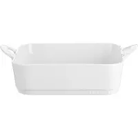 Pillivuyt Toulouse ovenschaal vierkant 22 x 22 cm porselein wit