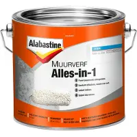 Alabastine muurverf Alles-in-1 wit mat 2,5 liter