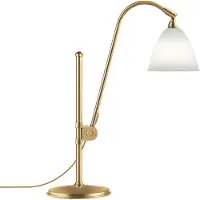 Gubi Bestlite BL1 Tafellamp Brass Base | Bone China Shade