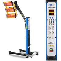 MSW Infrarood lakdroger - 3.300 W - 3 stralers- Pulse