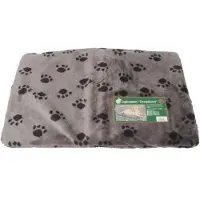 Gebr. De Boon Kussen voor draadkooi grijs/paw 89x54 cm anti slip Slaapplezier
