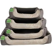 Gebr. De Boon Nap'zzz divan waterproof duo bruin/beige 80x60 cm