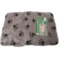 Gebr. De Boon Kussen voor draadkooi grijs/paw 59x41 cm anti slip Slaapplezier
