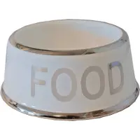 Boon Voerbak Water & Food Wit D 18 H 8 Cm