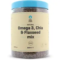 Body & Fit Omega 3, Chia- & Flaxseed Mix - Superfood - Zaden- en Pittenmix - Omega 3, Chiazaad, Lijnzaad Mix - 500 gram