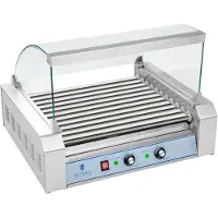 Royal Catering Hotdog Grill - 11 rollers - Roestvrij staal