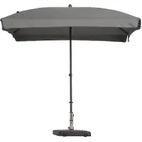 Madison Parasol Patmos rechthoekig 210x140 cm lichtgrijs