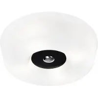 Innolux Yki 500 plafonnière wit, zwart detail