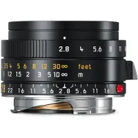 Leica M-28Mm F/2.8 Elmarit Asph., Black