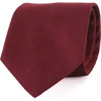 Profuomo Originale Stropdas bordeaux, Effen