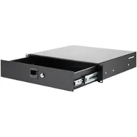 Adam hall 19 Steel Rack Drawer with Lock 2U