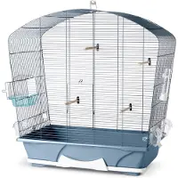 Nobby Vogelkooi Louise 50 - Vogelverblijven - 72x39x74 cm Blauw Wit