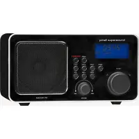 Pinell DAB radio SUPERSOUND DAB+ ZWART |