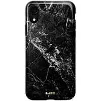 Laut Huex Marble iPhone XR Hoesje Zwart