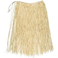 Boland Hawaiirokje Raffia beige 80 cm