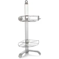 Simplehuman badkamerrek Hoek - RVS - zilverkleurig