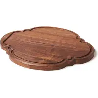 Dutchdeluxes Butter Board Oval Oiled Walnut
