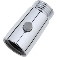 Tiger Splash Eco Booster met omstelknop Chroom 2.3x4.7x2.7cm 463540344
