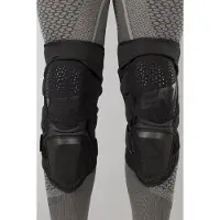 Leatt 3DF Hybrid Zwarte Motocross Kniebeschermers Maat S-M