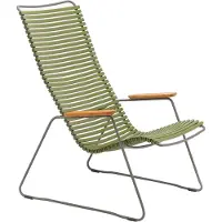 Houe Loungestoel Click Lounge Chair Olive Green