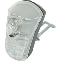 Dresco Fietsverlichting - Fietslamp Tour - LED Koplamp Chroom