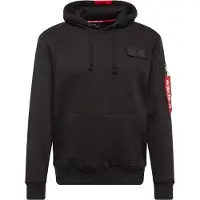 Alpha industries Sweatshirt 'Red Stripe' rood / zwart / wit