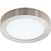 Eglo Fueva 1 Opbouwlamp - LED - Ø 22,5 cm - Grijs/Wit