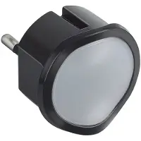 Legrand LED nachtlampje zwart - dimfunctie - dag- en nachtsensor